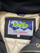 Diadora Μπουφάν Jacket Vintage Logo Μαύρο Unisex M