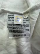 DIADORA Polo T-Shirt Bianco Logo UNISEX XL