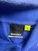 DIADORA Polo T-Shirt Logo Μπλε Ρουά UNISEX S
