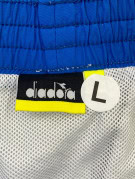 DIADORA ATHLETIC SHORTS WHITE MENS PRE OWNED L