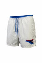 DIADORA ATHLETIC SHORTS WHITE MENS PRE OWNED L