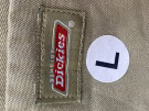 DICKIES BERMUDA SHORTS WORKWEAR KHAKI UOMO PRE OWNED L