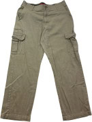 DICKIES PANTALONI CARGO WORKWEAR VERDE OLIVA UOMO PRE OWNED L