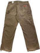 DICKIES CARGO PANTS WORKWEAR BROWN MENS PRE OWNED XXL