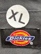 DICKIES PANTALONI CARPENTER WORKWEAR GRIGIO ANTRACITE UOMO PRE OWNED XL
