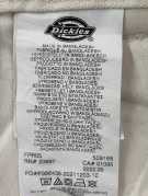 DICKIES CARPENTER ΠΑΝΤΕΛΟΝΙ WORKWEAR OFF WHITE ΑΝΤΡΙΚΟ PRE OWNED S