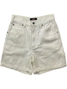 DICKIES CARPENTER SHORTS WORKWEAR OFF WHITE UNISEX PRE OWNED XS