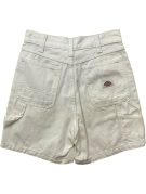 DICKIES CARPENTER SHORTS WORKWEAR OFF WHITE UNISEX PRE OWNED XS