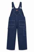 DICKIES DENIM PINAFORE OVERALLS VINTAGE NAVY ΓΥΝΑΙΚΕΙΟ PRE OWNED XXL