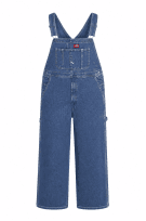 DICKIES DENIM UTILITY OVERALLS BLUE MEN PRE OWNED XXXL