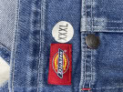 DICKIES DENIM UTILITY OVERALLS BLUE MEN PRE OWNED XXXL