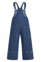 DICKIES DUNGAREES UTILITY ΜΠΛΕ ΑΝΤΡΙΚΟ PRE OWNED S
