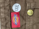 DICKIES DUNGAREES WORKWEAR MARRONE 3XL