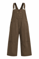 DICKIES SALOPETTE WORKWEAR BROWN UNISEX PRE OWNED 5XL
