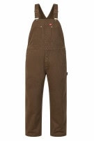DICKIES DUNGAREES WORKWEAR BROWN UNISEX PRE OWNED XXL