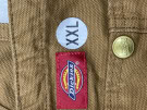 DICKIES DUNGAREES WORKWEAR ΚΑΦΕ ΑΝΤΡΙΚΟ PRE OWNED XXL