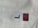 DICKIES SALOPETTE WORKWEAR OFF WHITE UNISEX PRE OWNED L