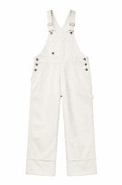 DICKIES SALOPETTE WORKWEAR OFF WHITE UNISEX PRE OWNED L