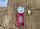 DICKIES SALOPETTE  WORKWEAR BROWN MEN PRE OWNED XL