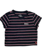 Dickies Γυναικείο Ριγέ T-Shirt Μαύρο Size XS