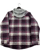 DICKIES ΜΠΟΥΦΑΝ ΠΟΥΚΑΜΙΣΟ ΜΕ ΚΟΥΚΟΥΛΑ WORKWEAR ΜΩΒ ΚΑΡΟ ΓΥΝΑΙΚΕΙΟ PRE OWNED XL