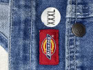 DICKIES ΟΛΟΣΩΜΗ ΦΟΡΜΑ DENIM ΜΠΛΕ ΑΝΤΡΙΚΟ PRE OWNED 3XL