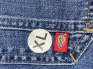 DICKIES DENIM OVERALL WORKWEAR BLUE MEN PRE OWNED XL
