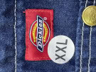 DICKIES OVERALL WORKWEAR BLUE MEN PRE OWNED XXL