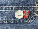 DICKIES ΟΛΟΣΩΜΗ ΦΟΡΜΑ DENIM WORKWEAR ΜΠΛΕ ΓΥΝΑΙΚΕΙΟ PRE OWNED L