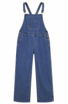DICKIES DENIM OVERALL WORKWEAR BLUE WOMENS PRE OWNED XL