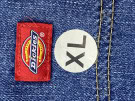 DICKIES DENIM OVERALL WORKWEAR BLUE WOMENS PRE OWNED XL