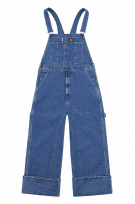 DICKIES ΟΛΟΣΩΜΗ ΦΟΡΜΑ ΤΖΙΝ RETRO ΜΠΛΕ ΓΥΝΑΙΚΕΙΟ PRE OWNED L