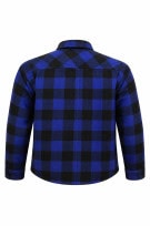 DICKIES OVERSHIRT BUFFALO CHECK ΜΠΛΕ ΜΑΥΡΟ ΑΝΤΡΙΚΟ PRE OWNED L