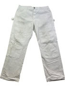 DICKIES CARGO PANTS MINIMAL OFF WHITE MEN PRE OWNED XL