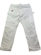 DICKIES CARGO PANTS MINIMAL OFF WHITE MEN PRE OWNED XL