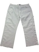 DICKIES PANTALONI CARPENTER WORKWEAR OFF WHITE UOMO PRE OWNED XL
