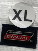 DICKIES PANTALONI CARPENTER WORKWEAR BIANCO SPORCO UOMO PRE OWNED XL