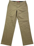 DICKIES CHINO PANTS LOGO BEIGE UNISEX M