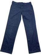 DICKIES CHINO PANTS LOGO NAVY BLUE UNISEX M