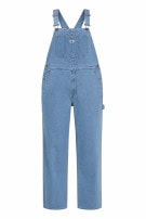 DICKIES DUNGAREES DENIM WORKWEAR BLUE UNISEX PRE OWNED 4XL