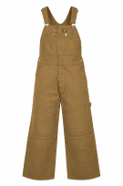 DICKIES SALOPETTE DUNGAREES WORKWEAR ΚΑΦΕ ΑΝΤΡΙΚΟ PRE OWNED XL