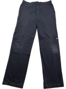DICKIES ΠΑΝΤΕΛΟΝΙ WORKWEAR DOUBLE KNEE LOGO ΜΑΥΡΟ UNISEX XL
