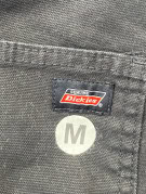 DICKIES WORKWEAR PANTS FADED BLACK MENS PRE OWNED M