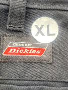 DICKIES ΠΑΝΤΕΛΟΝΙ WORKWEAR ΜΑΥΡΟ ΑΝΤΡΙΚΟ PRE OWNED XL