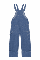 DICKIES DENIM OVERALLS VINTAGE BLUE WOMENS PRE OWNED L