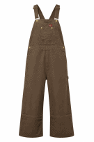 DICKIES SALOPETTE DUNGAREES WORKWEAR ΚΑΦΕ ΑΝΤΡΙΚΟ PRE OWNED XL