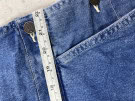 DICKIES DENIM salopeta OVERSIZED BLUE WOMEN PRE OWNED 3xl