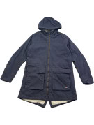 DICKIES PARKA CON CAPPUCCIO WORKWEAR NAVY UNISEX PRE OWNED S