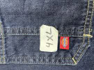 DICKIES ΠΟΛΥΤΣΕΠΟ ΦΟΡΜΑ DENIM ΣΚΟΥΡΟ ΜΠΛΕ ΑΝΤΡΙΚΟ PRE OWNED 4XL