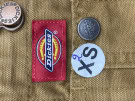 DICKIES SALOPETTE UTILITY MARRONE WOMAN PRE OWNED XS